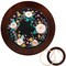 8 Inch Wood Embroidery Hoop Frame for Hanging Sewing Ornaments, Decorative Round Embroidery Frame for Display Finished Embroidery & Cross Stitch Arts